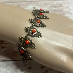 Hand crafted Red Stone Bracelet